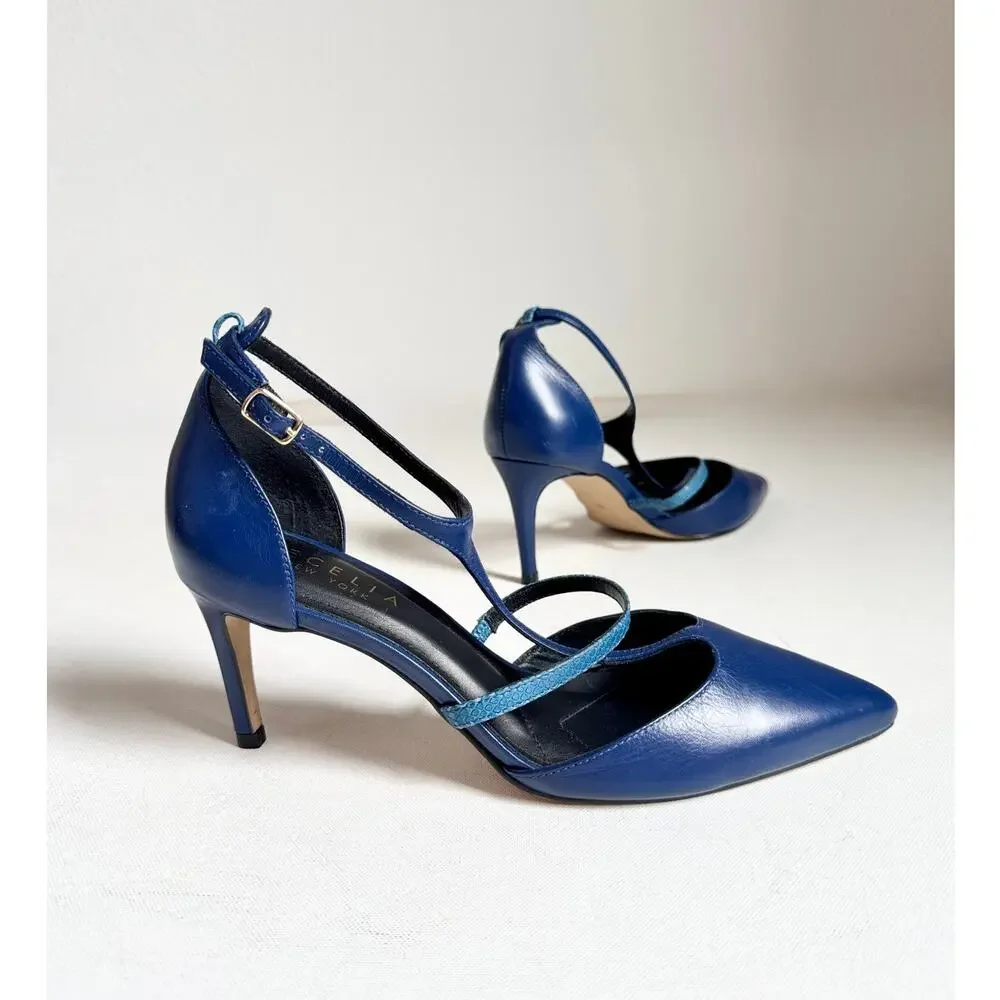 Anthropologie Cecelia Crawford T-Strap Pump